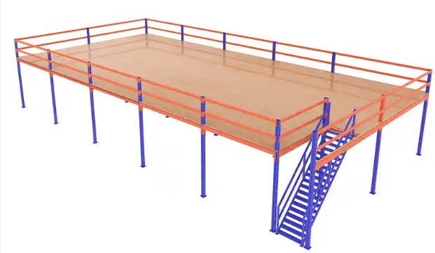 亿坤阁楼式货架