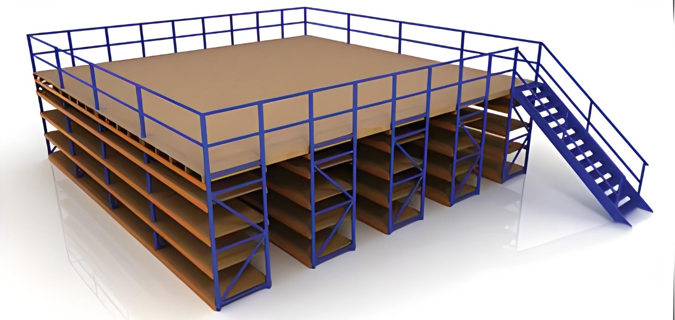 亿坤阁楼式货架